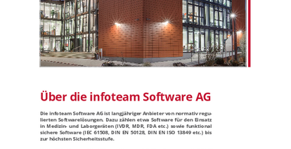 Über die infoteam Software AG | PDF